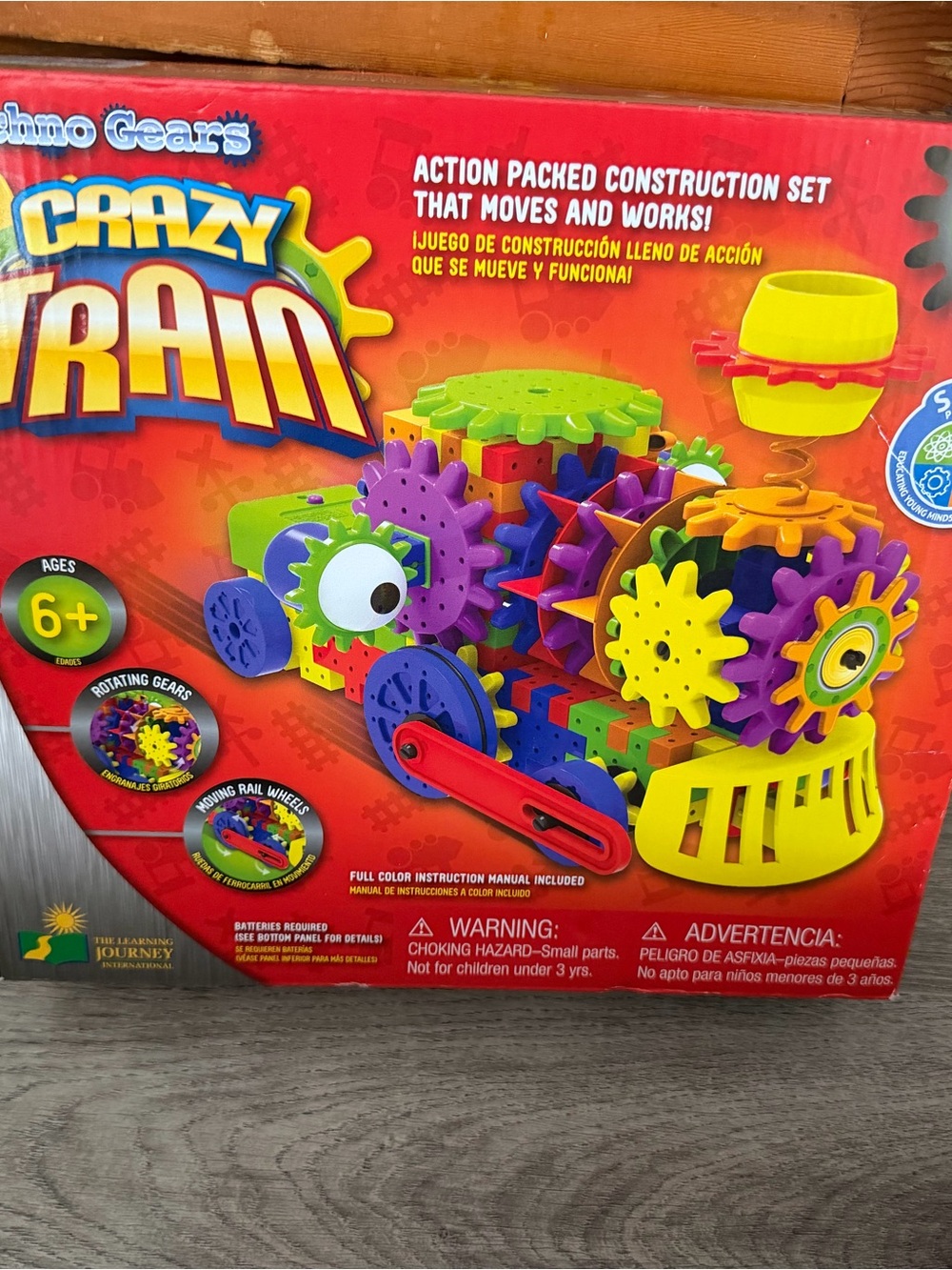 Crazy Train Gears Building Set - Multicolor